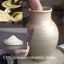 Carboximetilcellulosa di sodio di grado ceramico CMC CAS n. 9004-32-4