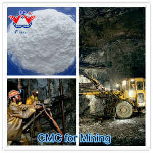 CMC di grado minerario Carbosimetil-cellulosa di sodio per additivi detergenti
